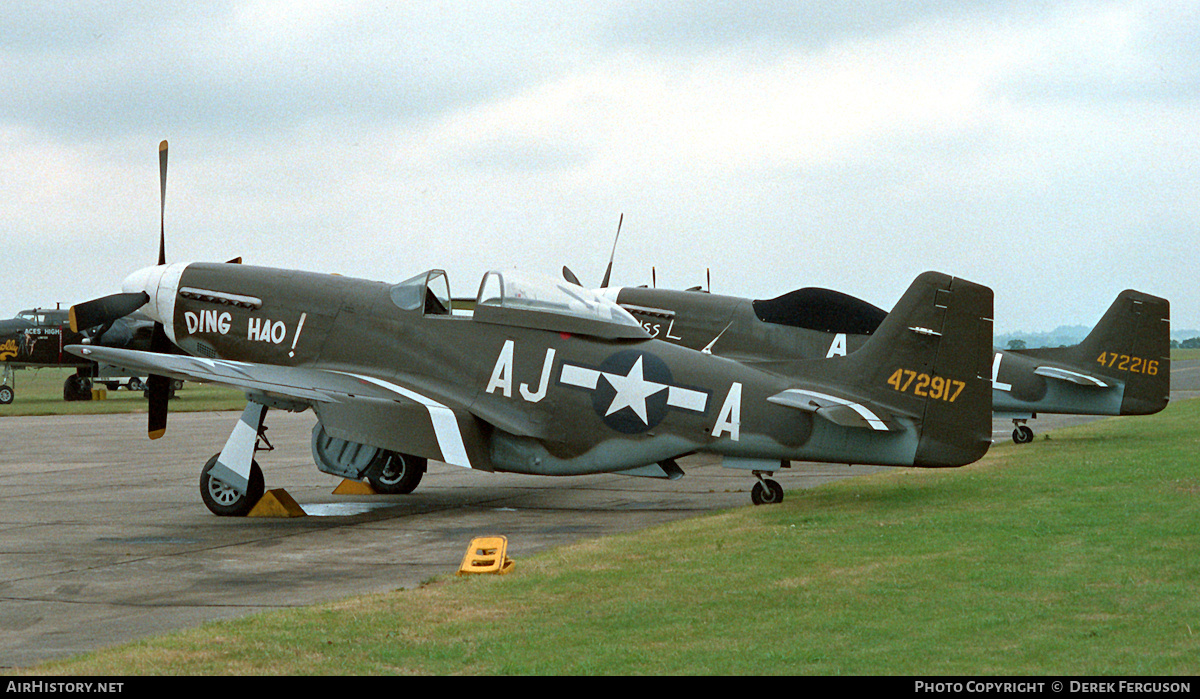 Aircraft Photo of G-HAEC / 472917 | Commonwealth CA-18 Mustang 22 (P-51D) | USA - Air Force | AirHistory.net #617856