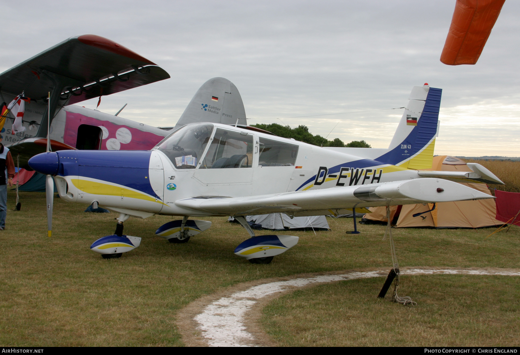 Aircraft Photo of D-EWFH | Zlin Z-43 | AirHistory.net #617871