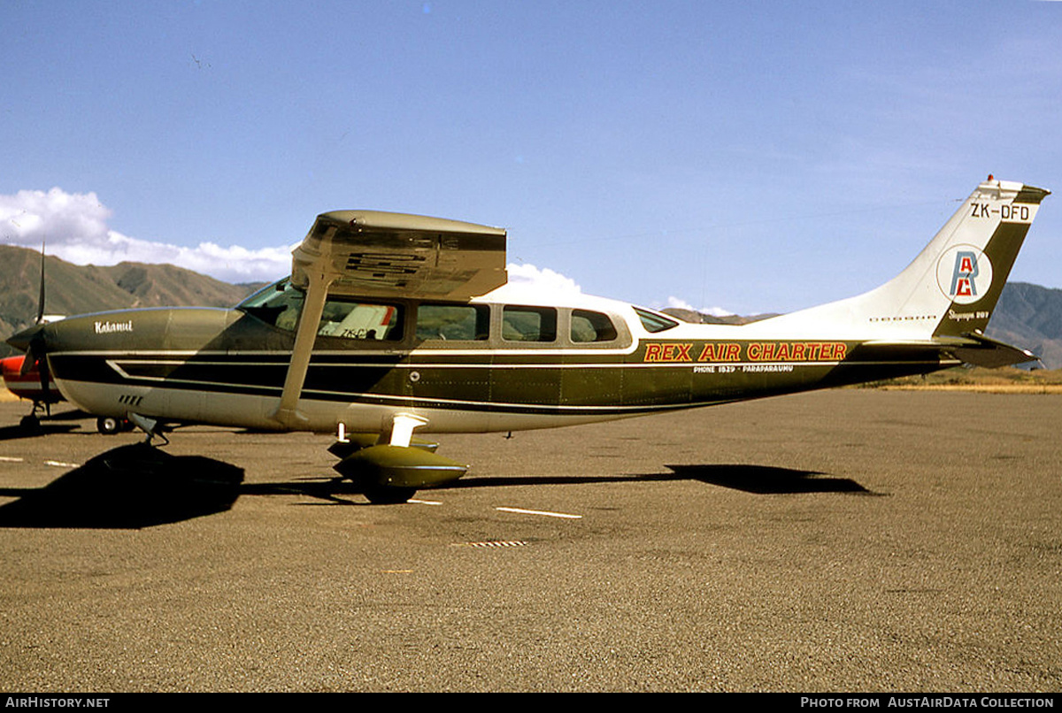 Aircraft Photo of ZK-DFD | Cessna 207 Skywagon 207 | Rex Air Charter | AirHistory.net #617900