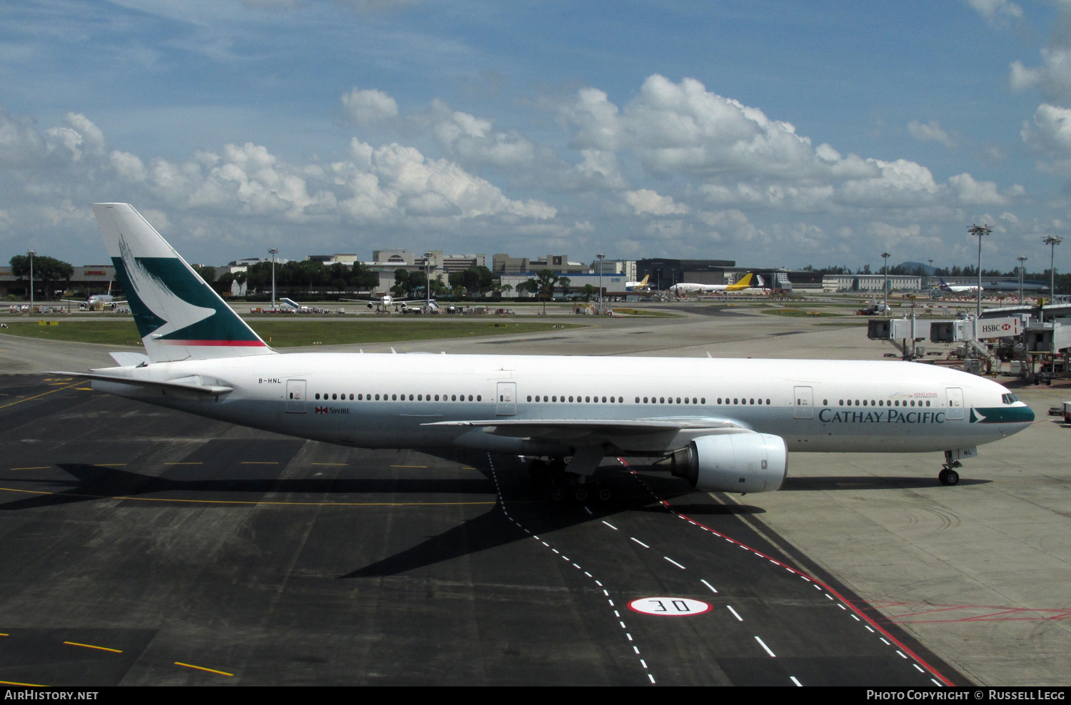 Aircraft Photo of B-HNL | Boeing 777-267 | Cathay Pacific Airways | AirHistory.net #617903
