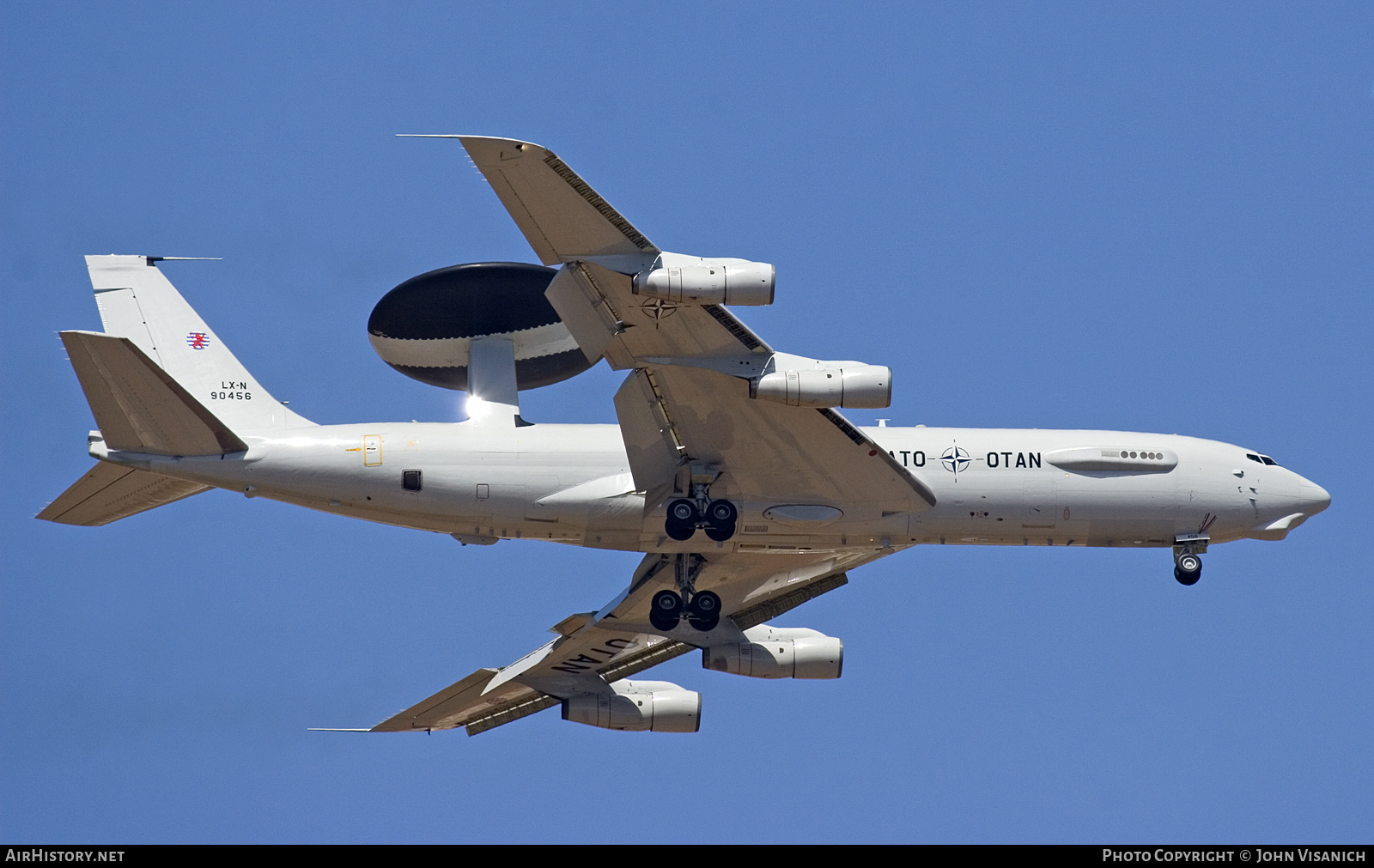 Aircraft Photo of LX-N90456 | Boeing E-3A Sentry | Luxembourg - NATO | AirHistory.net #617915