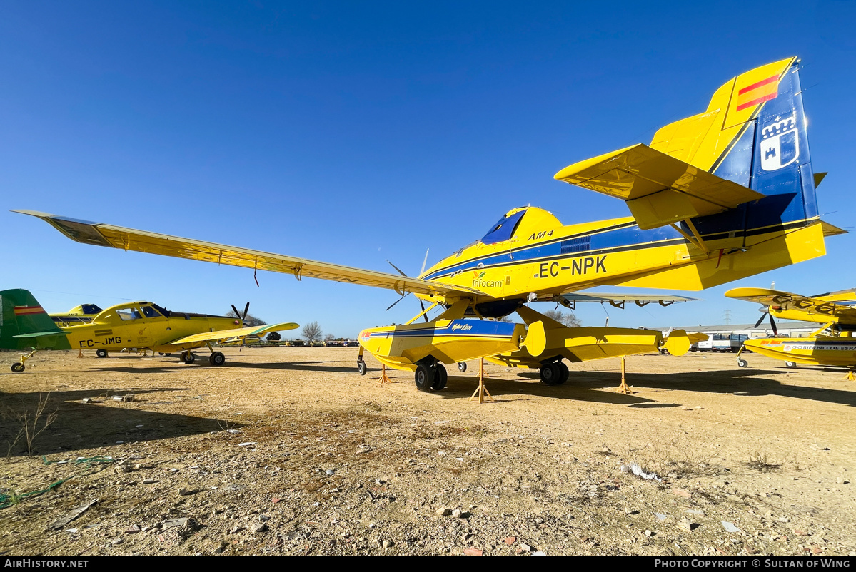 Aircraft Photo of EC-NPK | Air Tractor AT-802F Fire Boss (AT-802A) | Martínez Ridao Aviación | AirHistory.net #617918