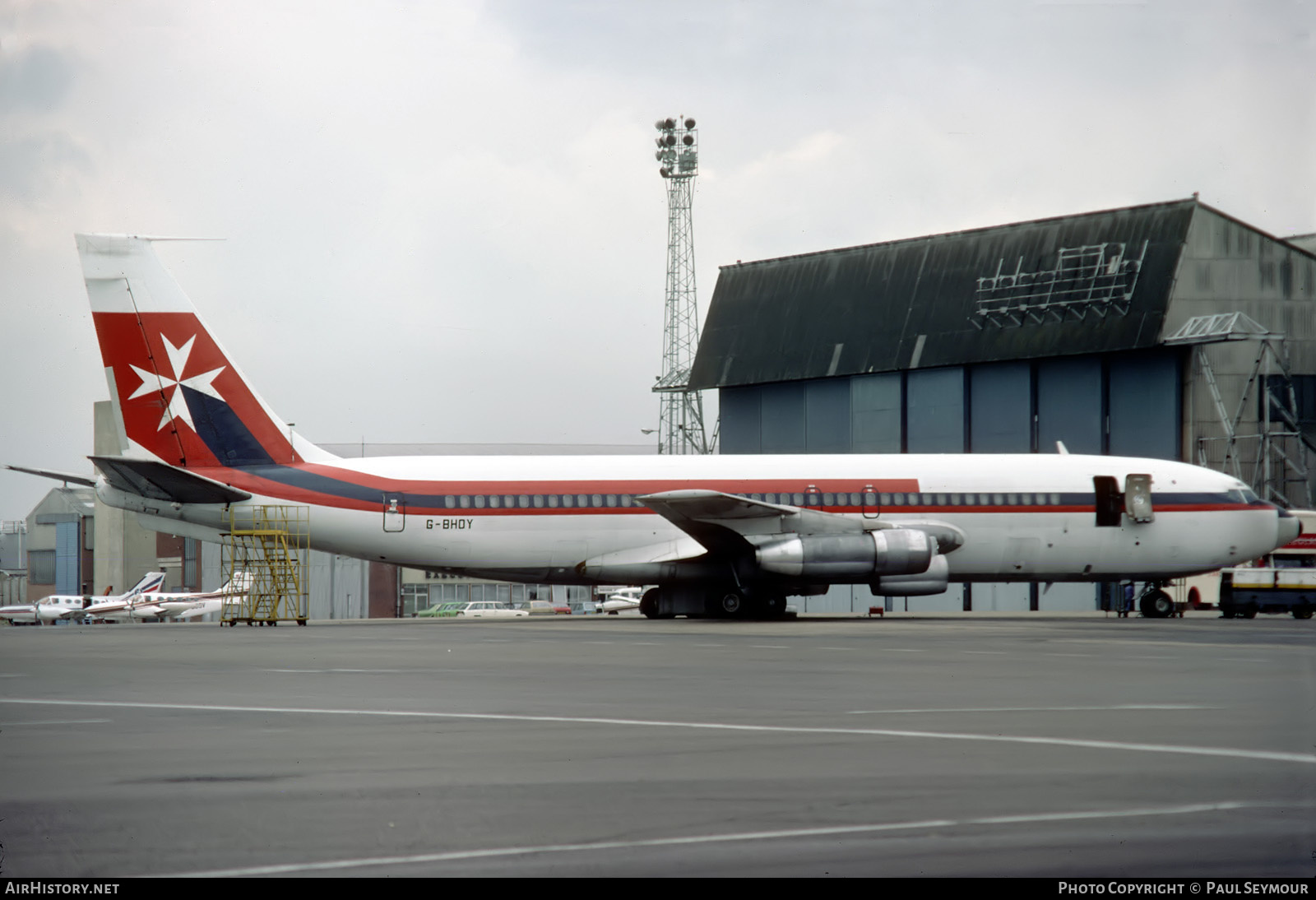 Aircraft Photo of G-BHOY | Boeing 707-123(B) | Air Malta | AirHistory.net #617933