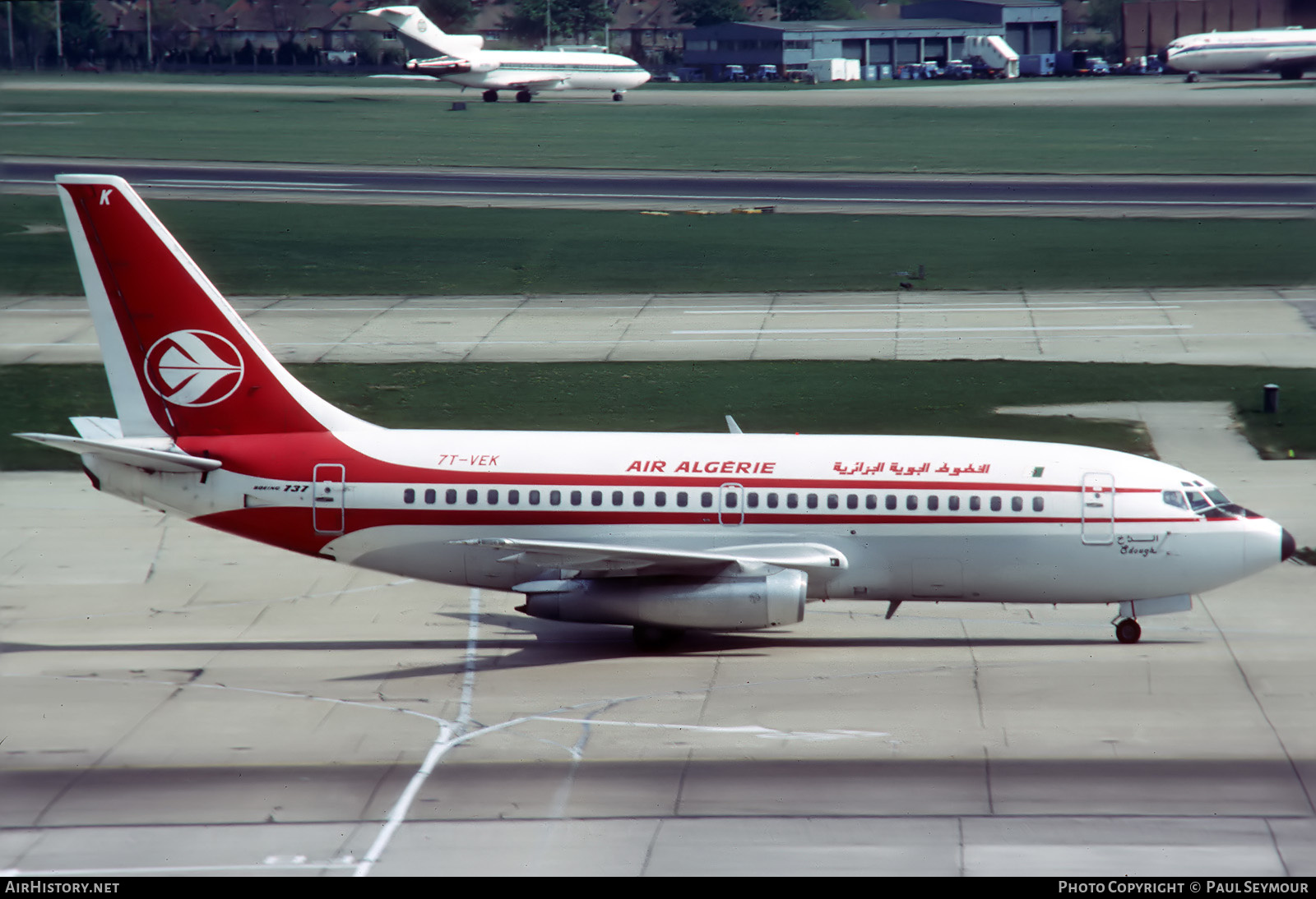 Aircraft Photo of 7T-VEK | Boeing 737-2D6/Adv | Air Algérie | AirHistory.net #617935