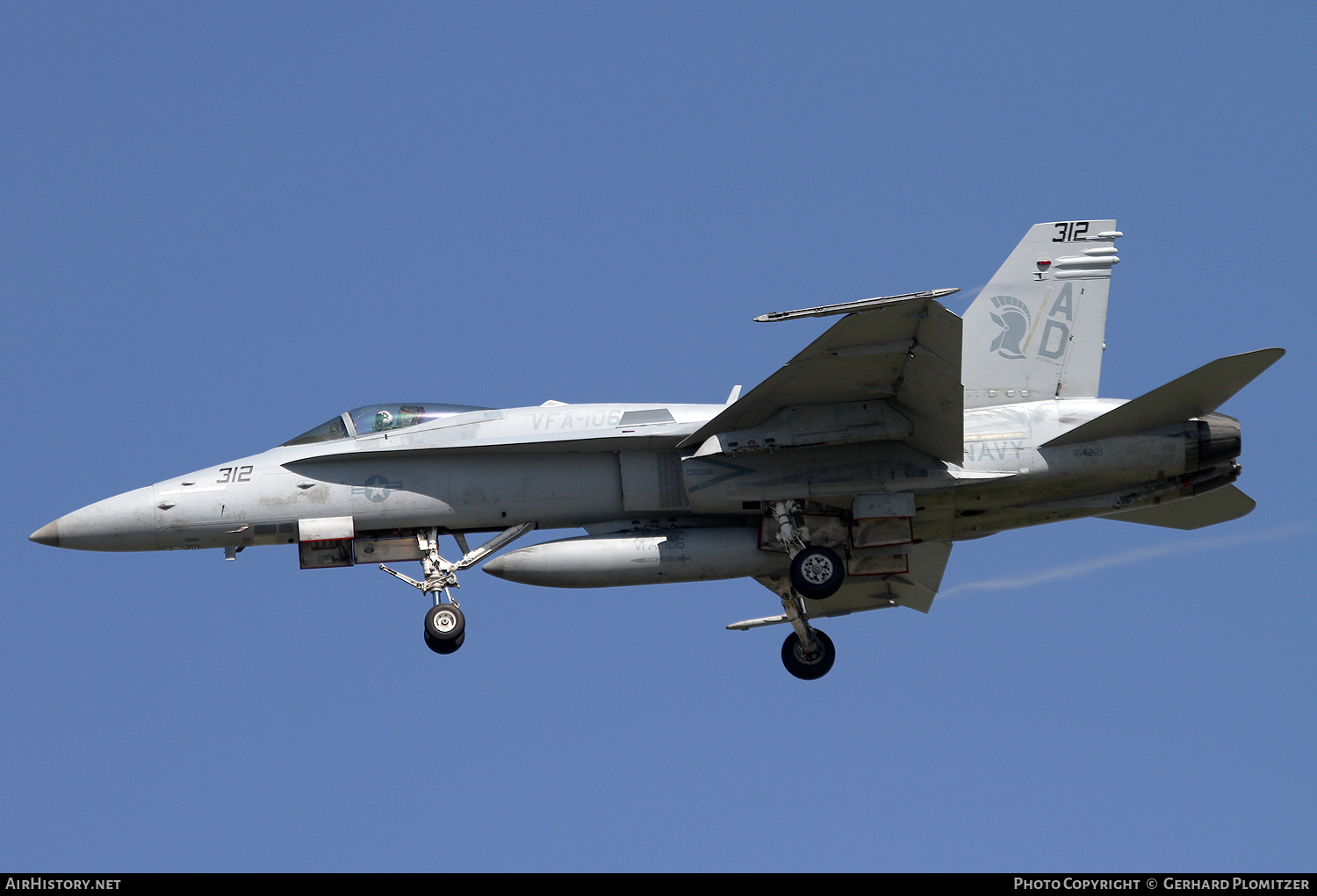 Aircraft Photo of 164221 | McDonnell Douglas F/A-18C Hornet | USA - Navy | AirHistory.net #617943