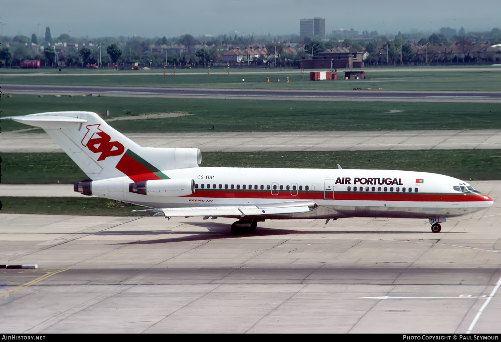 Aircraft Photo of CS-TBP | Boeing 727-82 | TAP Air Portugal | AirHistory.net #617946
