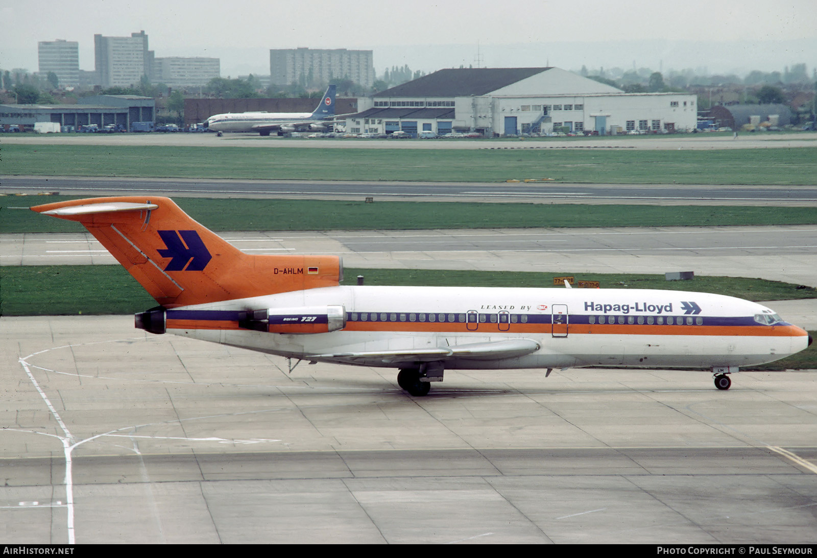 Aircraft Photo of D-AHLM | Boeing 727-81 | Hapag-Lloyd | AirHistory.net #617973