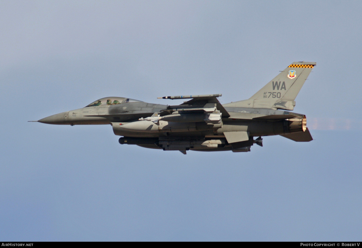 Aircraft Photo of 90-0750 | General Dynamics F-16CM Fighting Falcon | USA - Air Force | AirHistory.net #617977