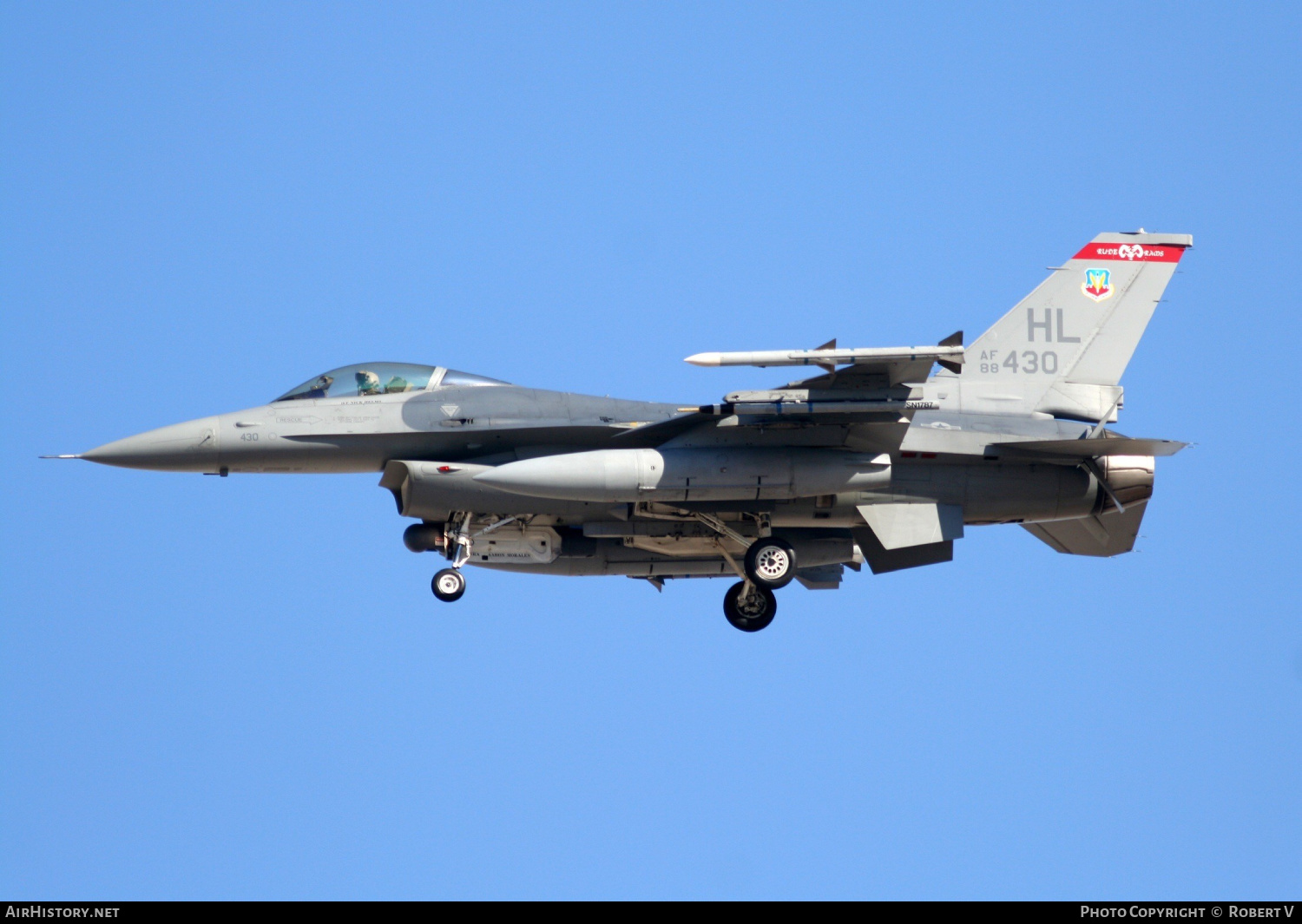 Aircraft Photo of 88-0430 / AF88-430 | General Dynamics F-16CM Fighting Falcon | USA - Air Force | AirHistory.net #617982