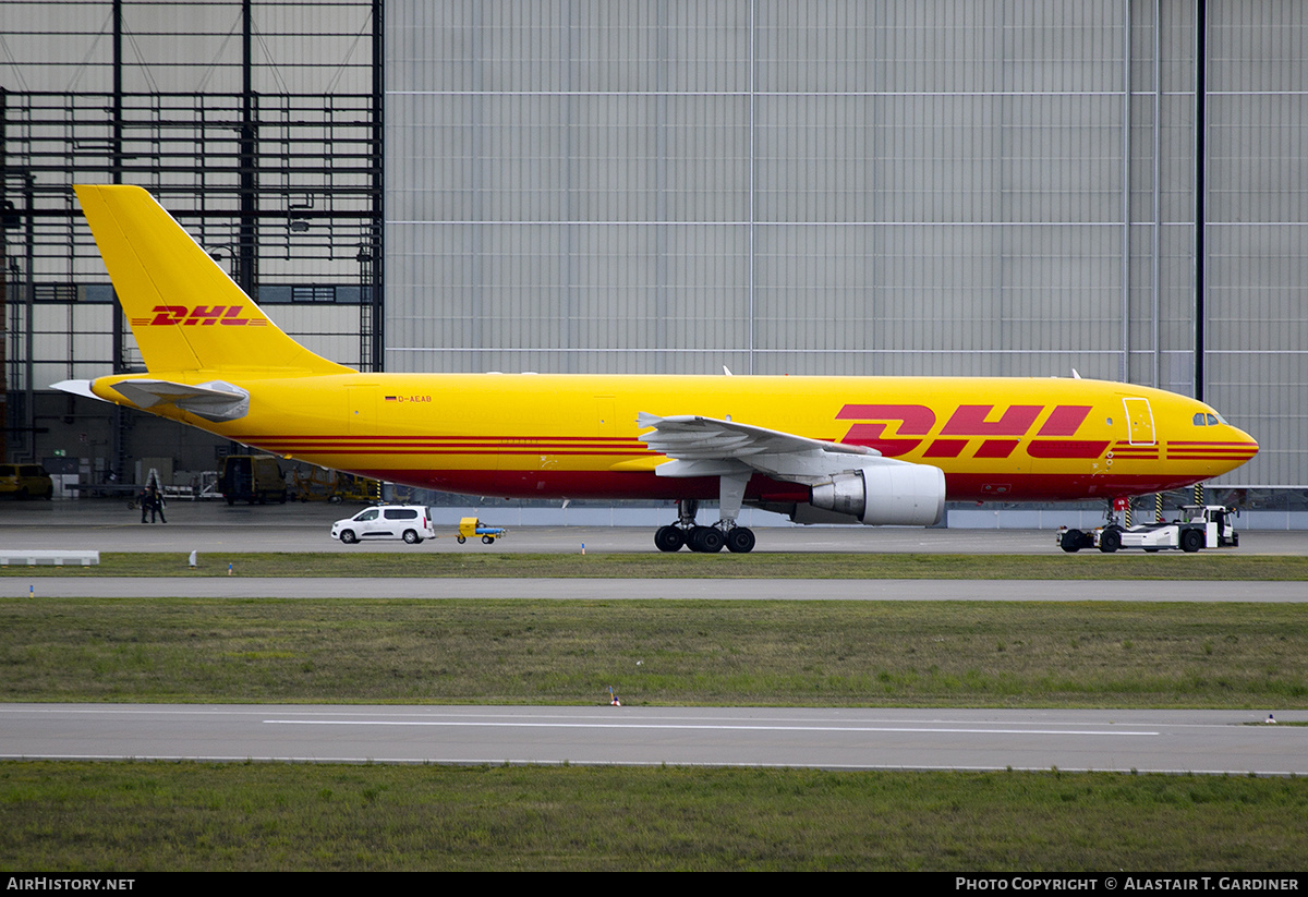 Aircraft Photo of D-AEAB | Airbus A300B4-622R(F) | DHL International | AirHistory.net #617997