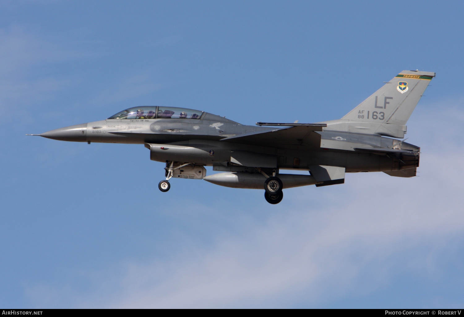 Aircraft Photo of 88-0163 / AF88-163 | General Dynamics F-16DM Fighting Falcon | USA - Air Force | AirHistory.net #617999