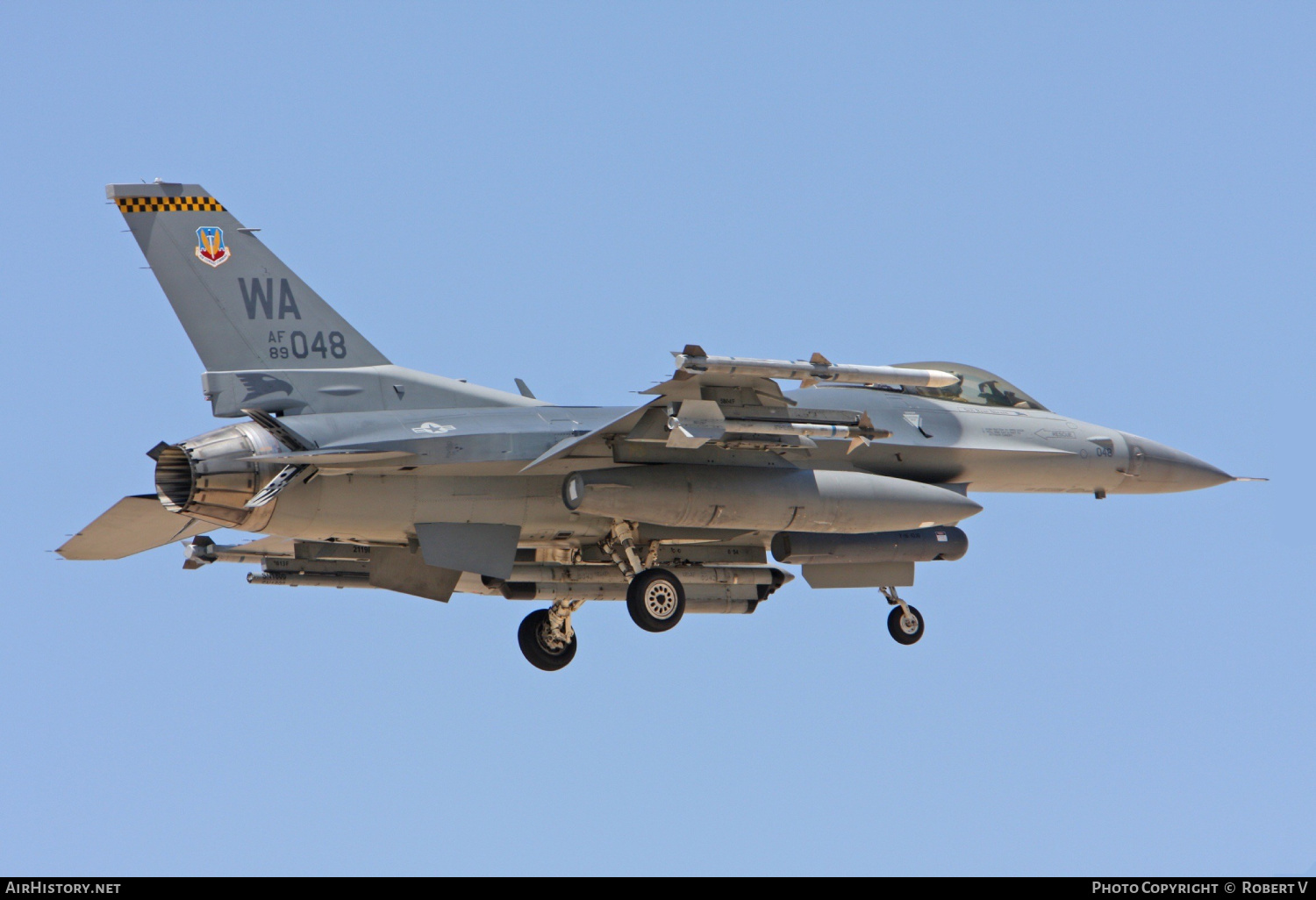 Aircraft Photo of 89-2048 / AF89-048 | General Dynamics F-16CM Fighting Falcon | USA - Air Force | AirHistory.net #618010
