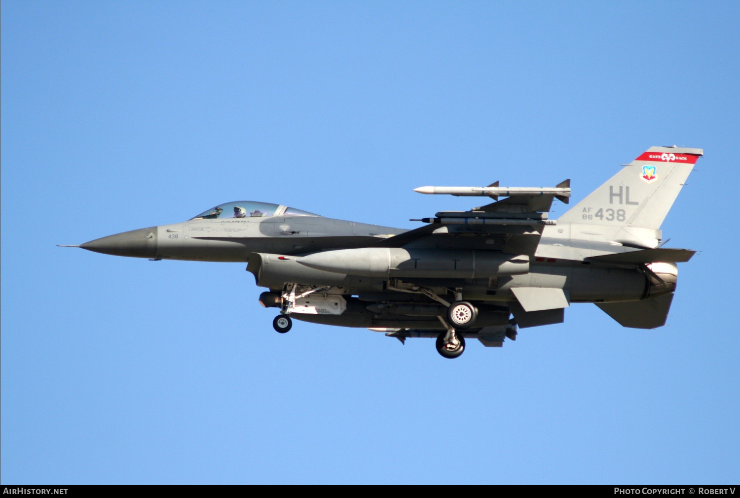 Aircraft Photo of 88-0438 / AF88-438 | General Dynamics F-16CM Fighting Falcon | USA - Air Force | AirHistory.net #618012