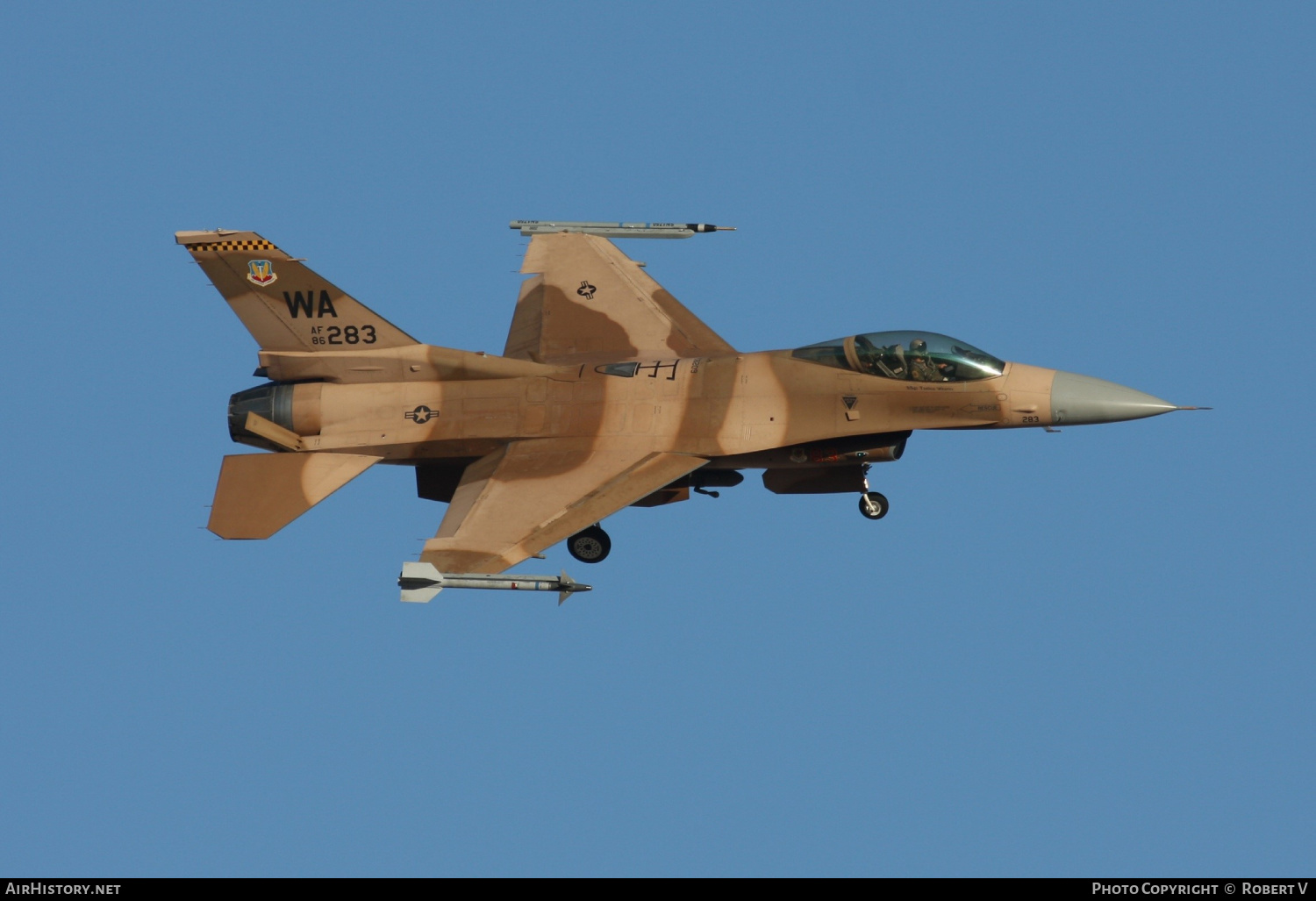 Aircraft Photo of 86-0283 | Lockheed Martin F-16C Fighting Falcon | USA - Air Force | AirHistory.net #618016