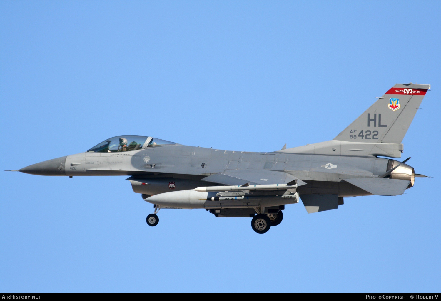 Aircraft Photo of 88-0422 / AF88-422 | General Dynamics F-16CM Fighting Falcon | USA - Air Force | AirHistory.net #618017