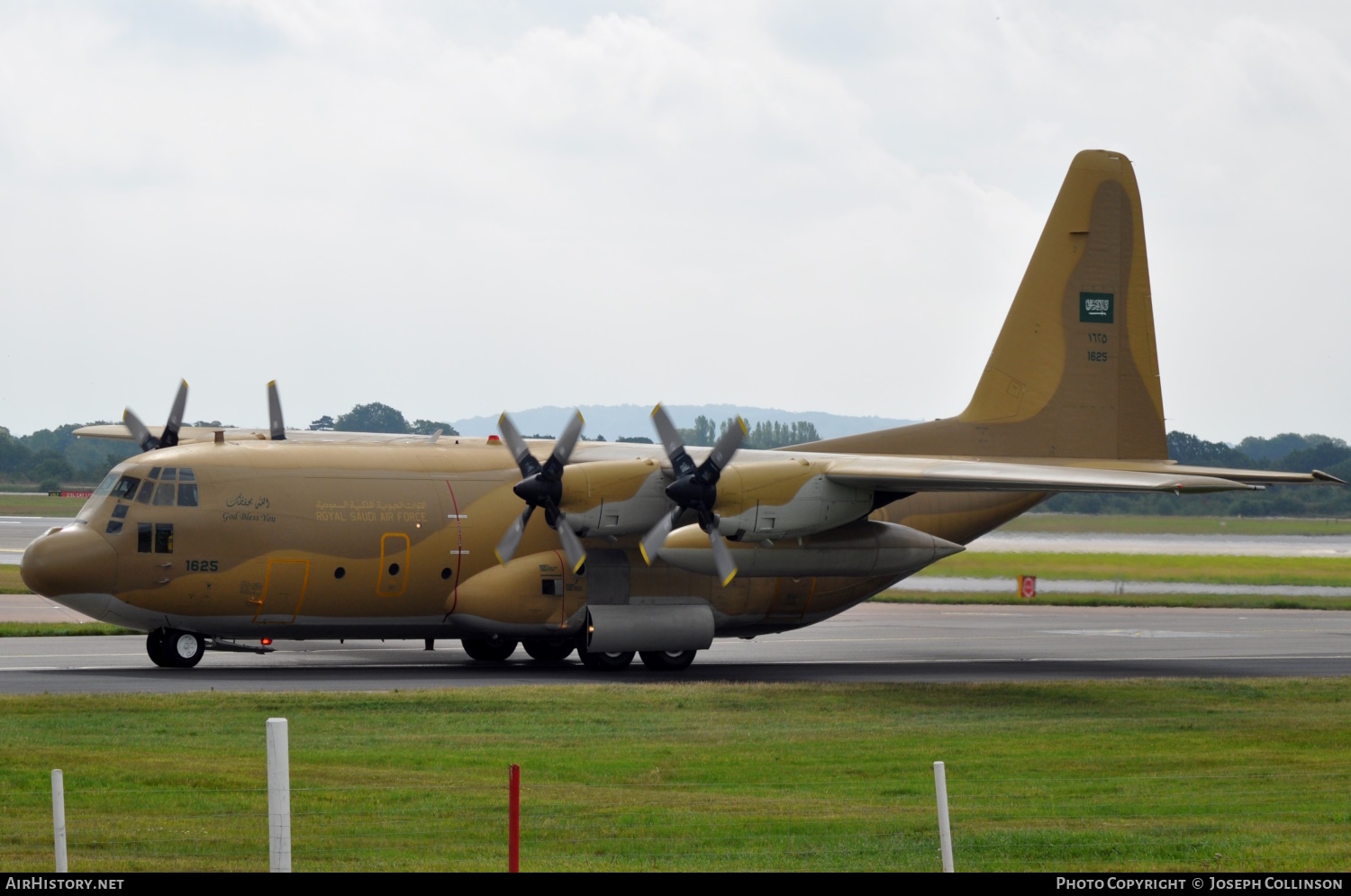 Aircraft Photo of 1625 | Lockheed C-130H Hercules | Saudi Arabia - Air Force | AirHistory.net #618028