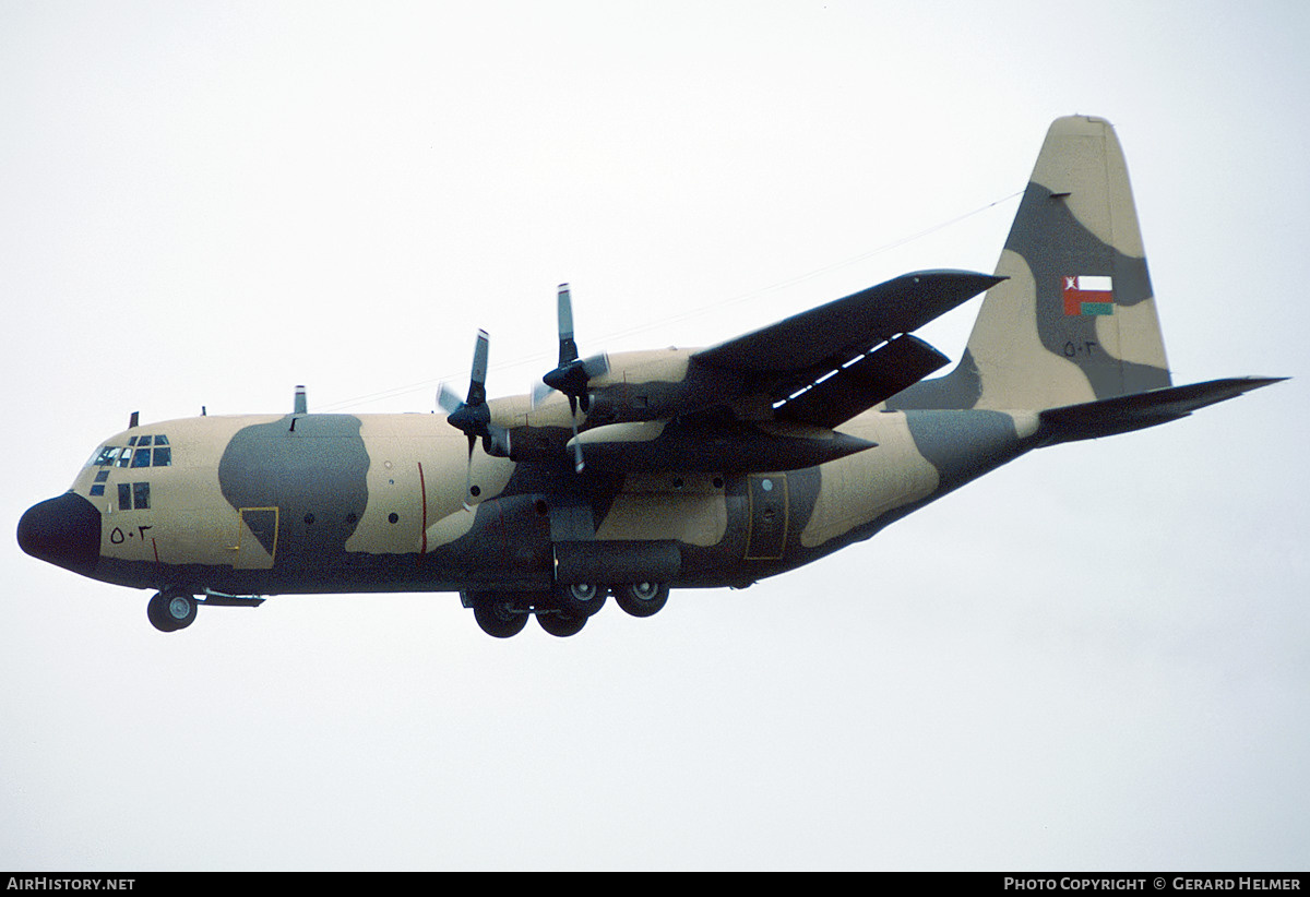 Aircraft Photo of 503 / ٥٠٣ | Lockheed C-130H Hercules | Oman - Air Force | AirHistory.net #618054