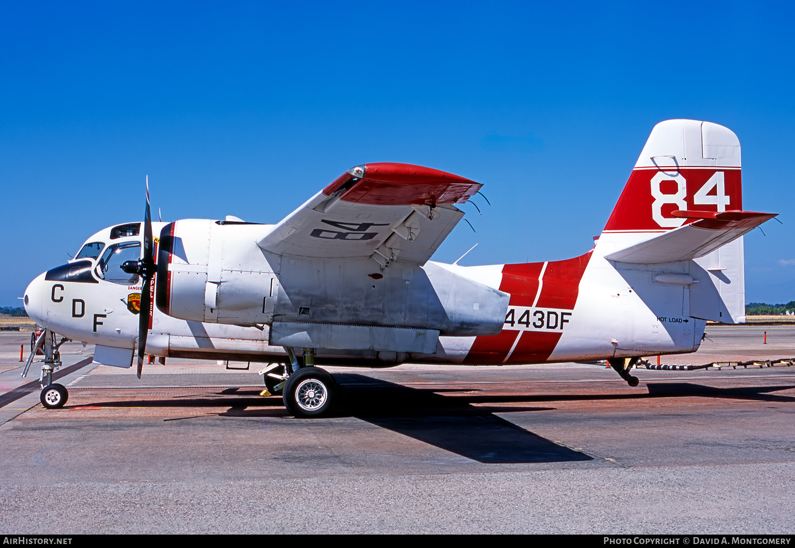 Aircraft Photo of N443DF | Grumman S-2A(AT) Tracker | California Department of Forestry - CDF | AirHistory.net #618061