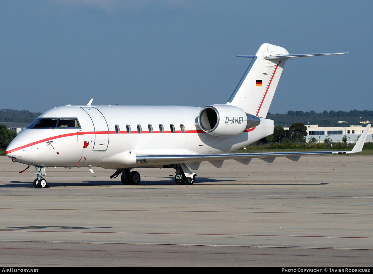 Aircraft Photo of D-AHEI | Bombardier Challenger 604 (CL-600-2B16) | AirHistory.net #618076