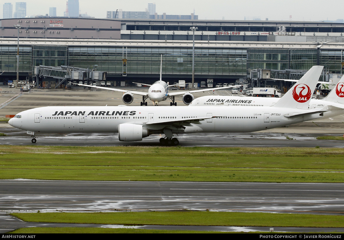 Aircraft Photo of JA733J | Boeing 777-346/ER | Japan Airlines - JAL | AirHistory.net #618093