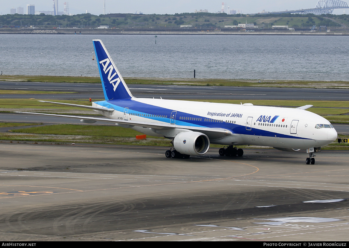 Aircraft Photo of JA742A | Boeing 777-281/ER | All Nippon Airways - ANA | AirHistory.net #618095