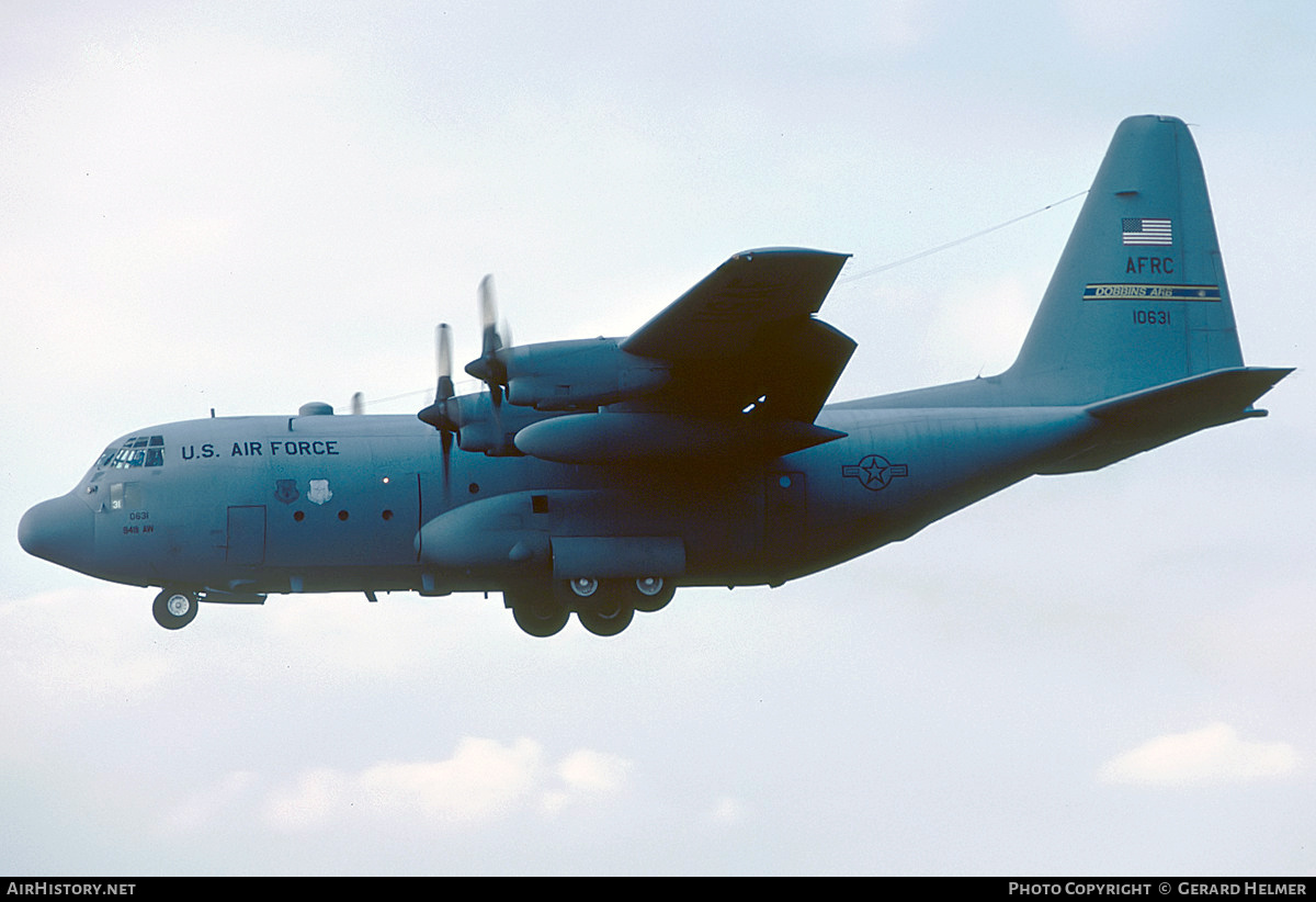 Aircraft Photo of 81-0631 / 10631 | Lockheed C-130H Hercules | USA - Air Force | AirHistory.net #618099