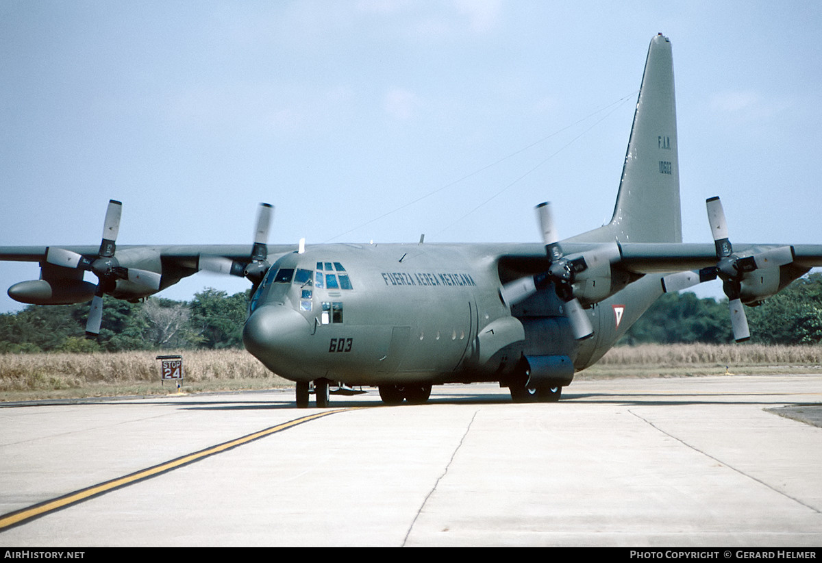 Aircraft Photo of 10603 | Lockheed C-130A Hercules (L-182) | Mexico - Air Force | AirHistory.net #618109