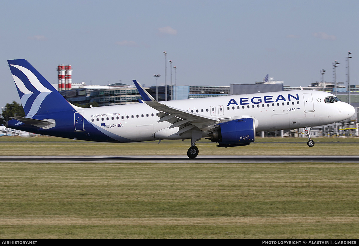 Aircraft Photo of SX-NEL | Airbus A320-271N | Aegean Airlines | AirHistory.net #618110