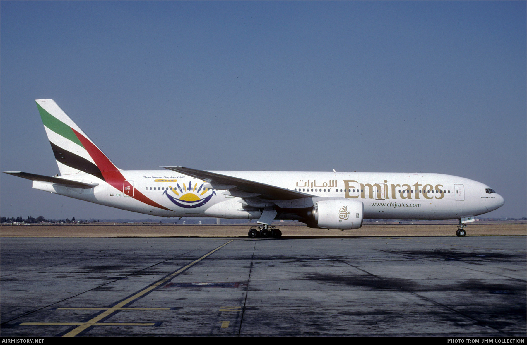 Aircraft Photo of A6-EMI | Boeing 777-21H/ER | Emirates | AirHistory.net #618151