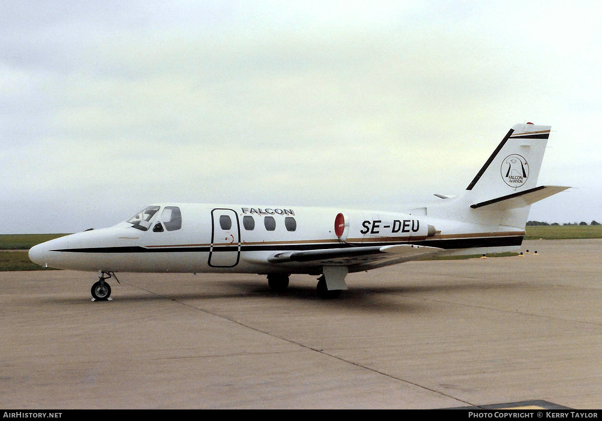 Aircraft Photo of SE-DEU | Cessna 500 Citation | Falcon Aviation | AirHistory.net #618176