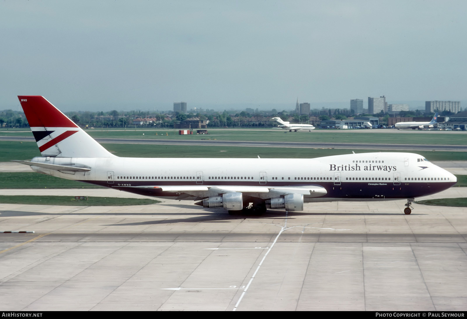 Aircraft Photo of G-AWND | Boeing 747-136 | British Airways | AirHistory.net #618177