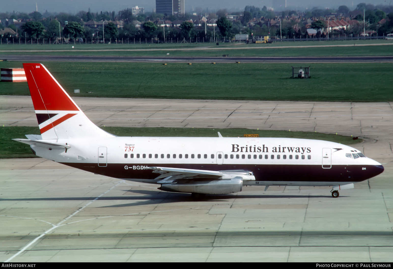 Aircraft Photo of G-BGDH | Boeing 737-236/Adv | British Airways | AirHistory.net #618178