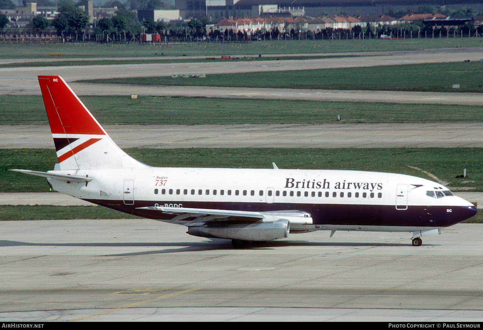 Aircraft Photo of G-BGDC | Boeing 737-236/Adv | British Airways | AirHistory.net #618181