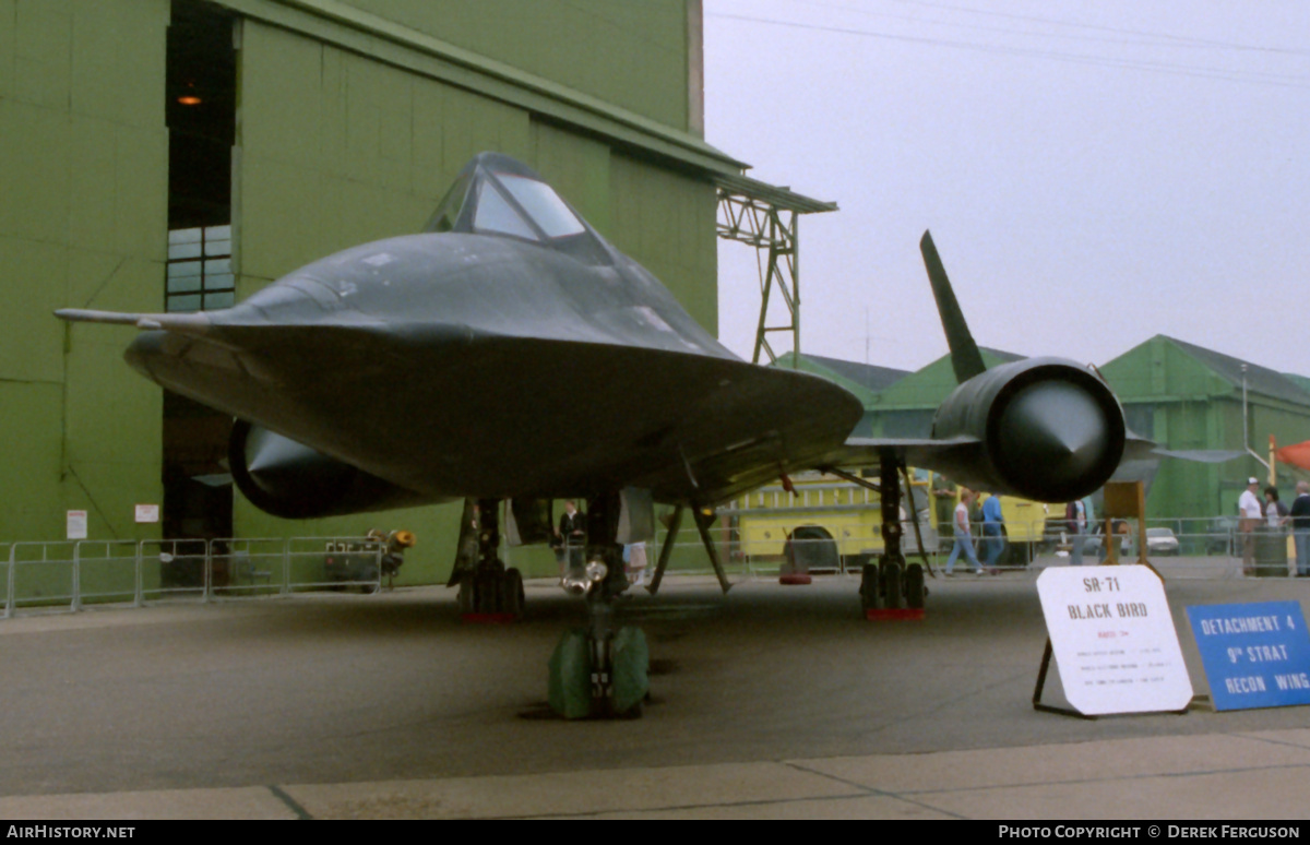 Aircraft Photo of 61-7958 / 17958 | Lockheed SR-71A Blackbird | USA - Air Force | AirHistory.net #618221