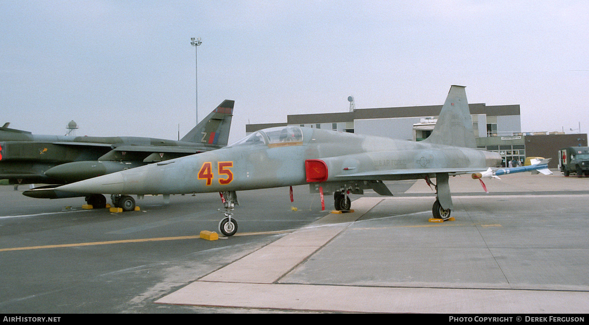 Aircraft Photo of 74-1545 / 01545 | Northrop F-5E Tiger II | USA - Air Force | AirHistory.net #618225