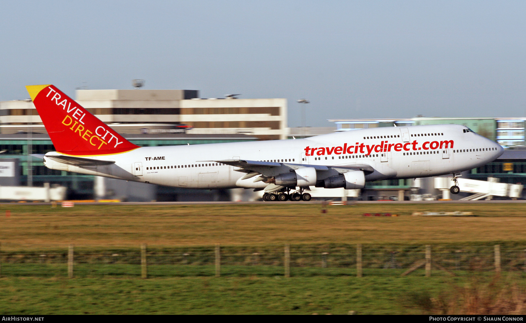 Aircraft Photo of TF-AME | Boeing 747-312 | Travel City Direct | AirHistory.net #618228