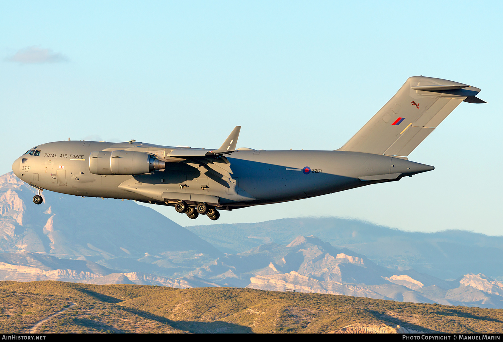 Aircraft Photo of ZZ171 | Boeing CC-177 Globemaster III (C-17A) | UK - Air Force | AirHistory.net #618242
