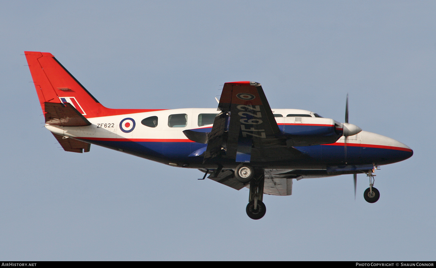 Aircraft Photo of ZF622 | Piper PA-31-350 Chieftain | UK - Air Force | AirHistory.net #618266