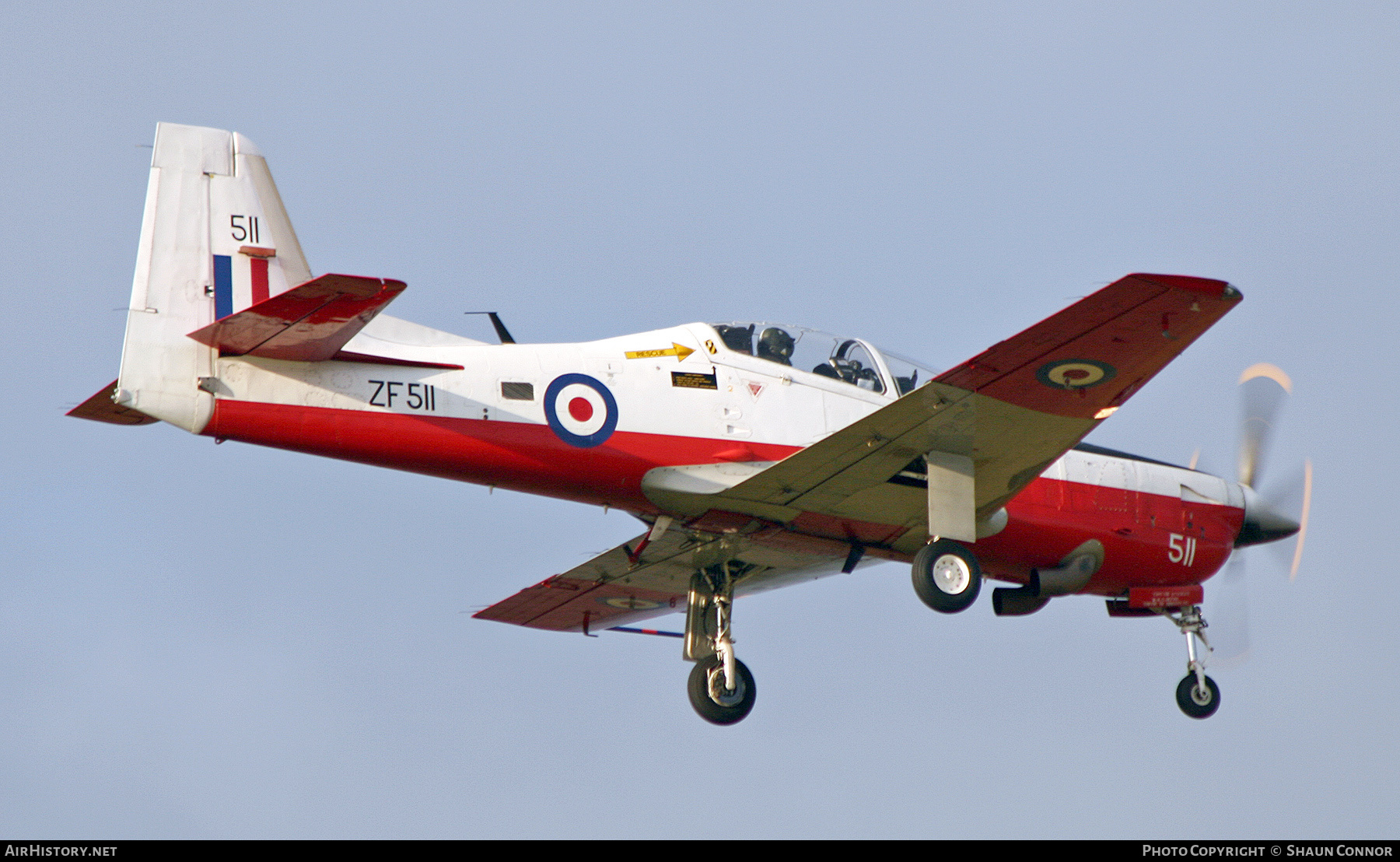 Aircraft Photo of ZF511 | Short S-312 Tucano T1 | UK - Air Force | AirHistory.net #618275