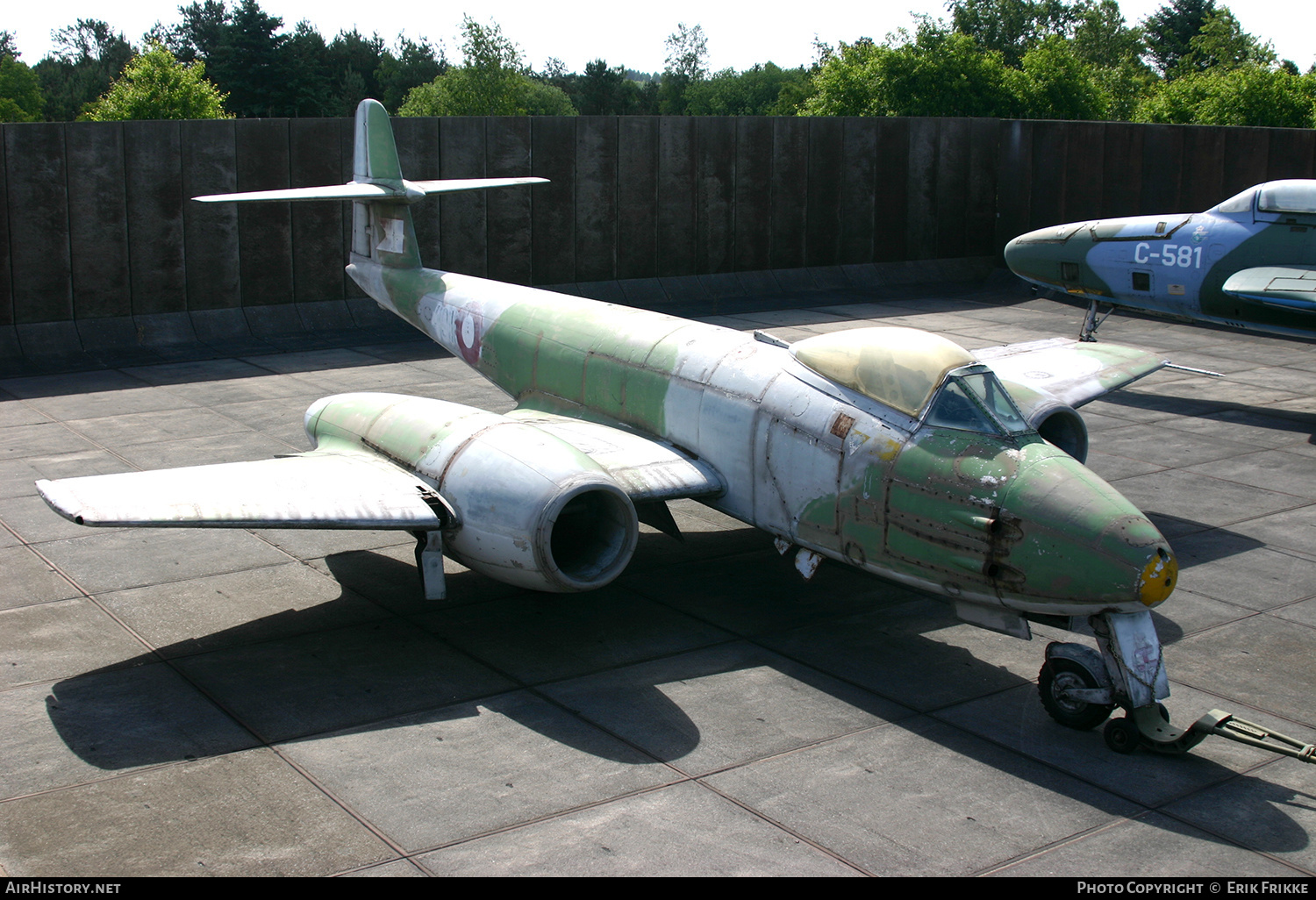 Aircraft Photo of 44-491 | Gloster Meteor F8 | Denmark - Air Force | AirHistory.net #618276