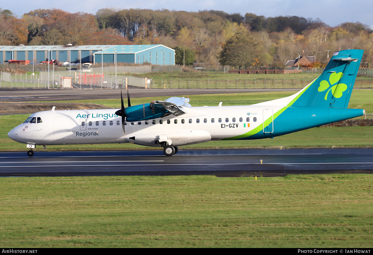 Aircraft Photo of EI-GZV | ATR ATR-72-600 (ATR-72-212A) | Aer Lingus Regional | AirHistory.net #618291