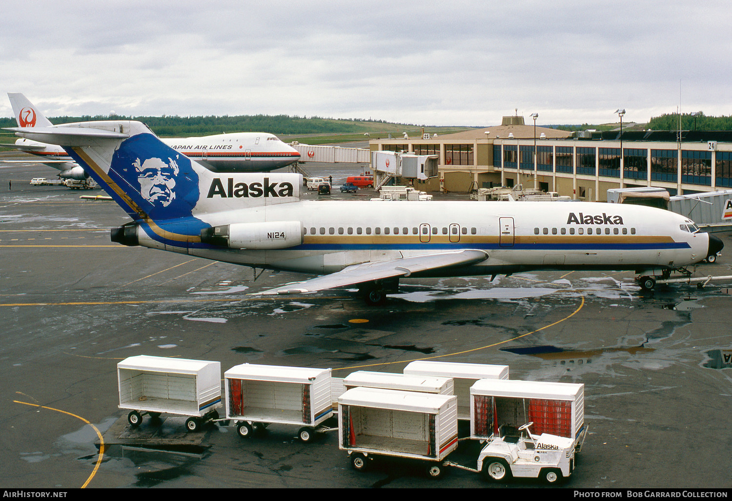 Aircraft Photo of N124 | Boeing 727-81 | Alaska Airlines | AirHistory.net #618297