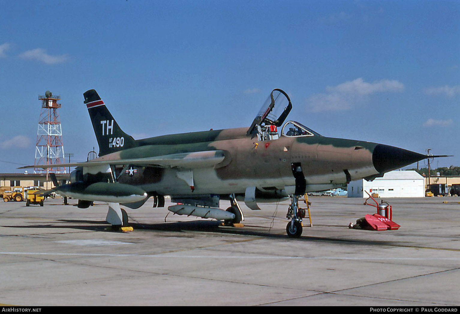 Aircraft Photo of 60-0490 / AF60-490 | Republic F-105D Thunderchief | USA - Air Force | AirHistory.net #618304