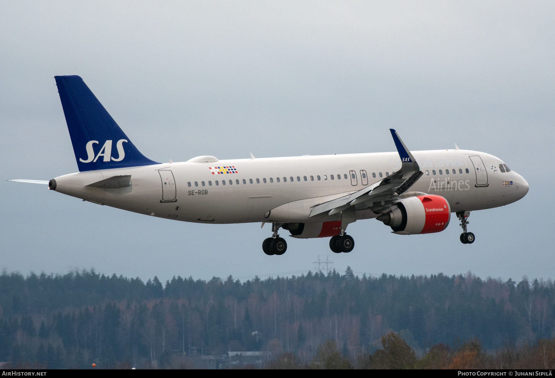 Aircraft Photo of SE-ROB | Airbus A320-251N | Scandinavian Airlines - SAS | AirHistory.net #618315