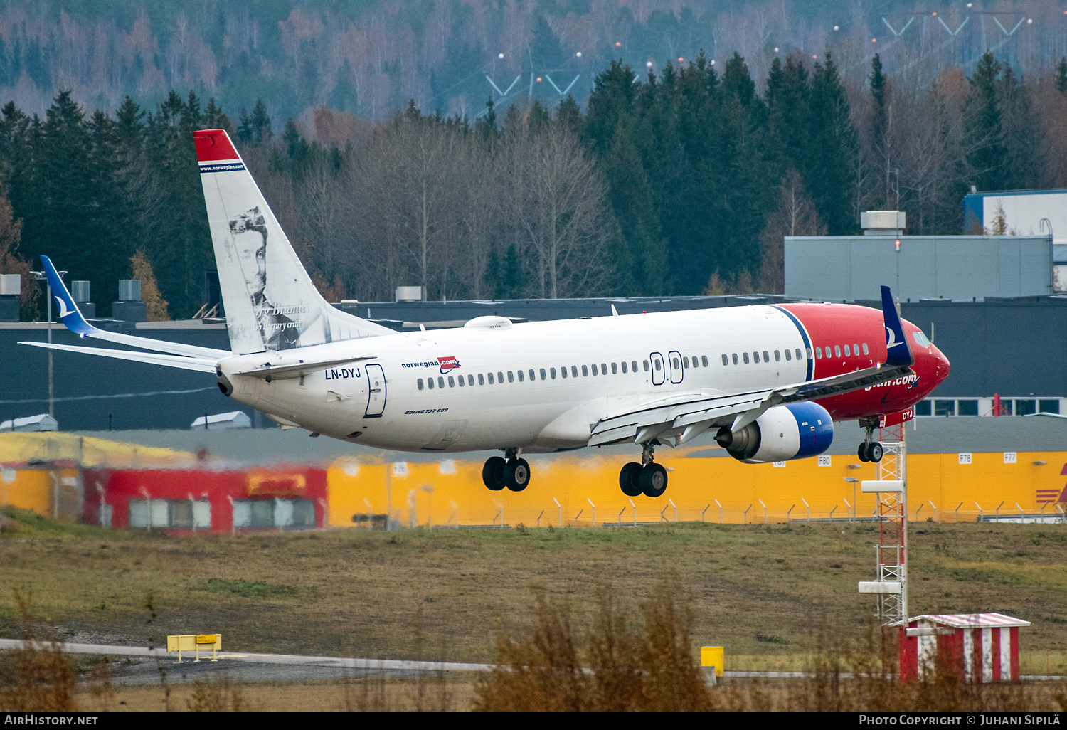 Aircraft Photo of LN-DYJ | Boeing 737-8JP | Norwegian | AirHistory.net #618322