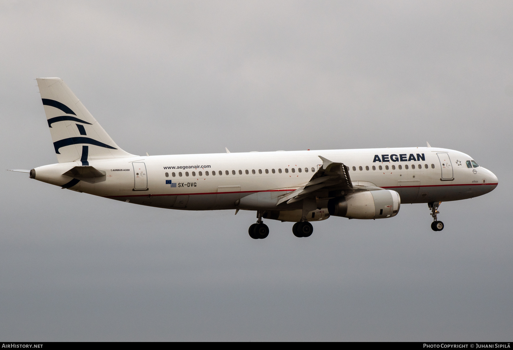 Aircraft Photo of SX-DVG | Airbus A320-232 | Aegean Airlines | AirHistory.net #618326