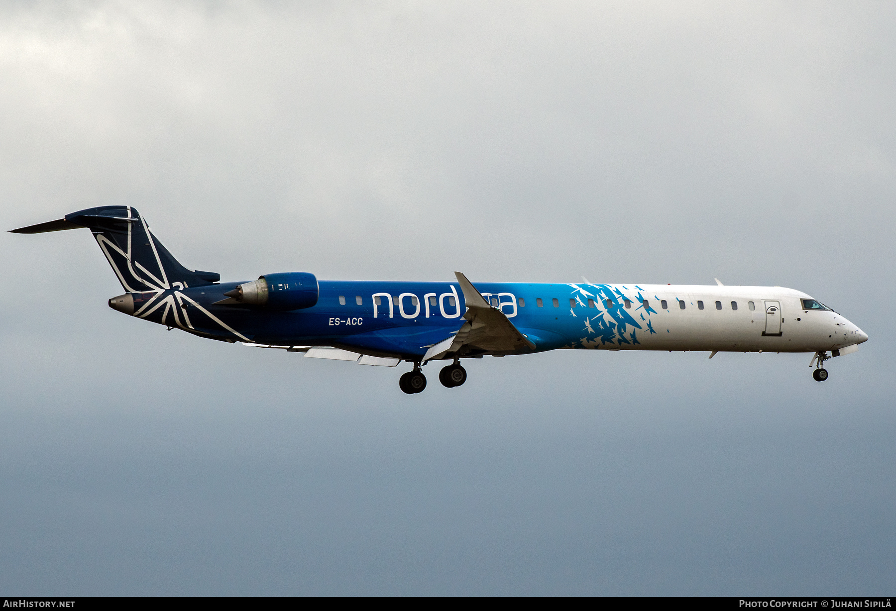 Aircraft Photo of ES-ACC | Bombardier CRJ-900ER (CL-600-2D24) | Nordica | AirHistory.net #618327