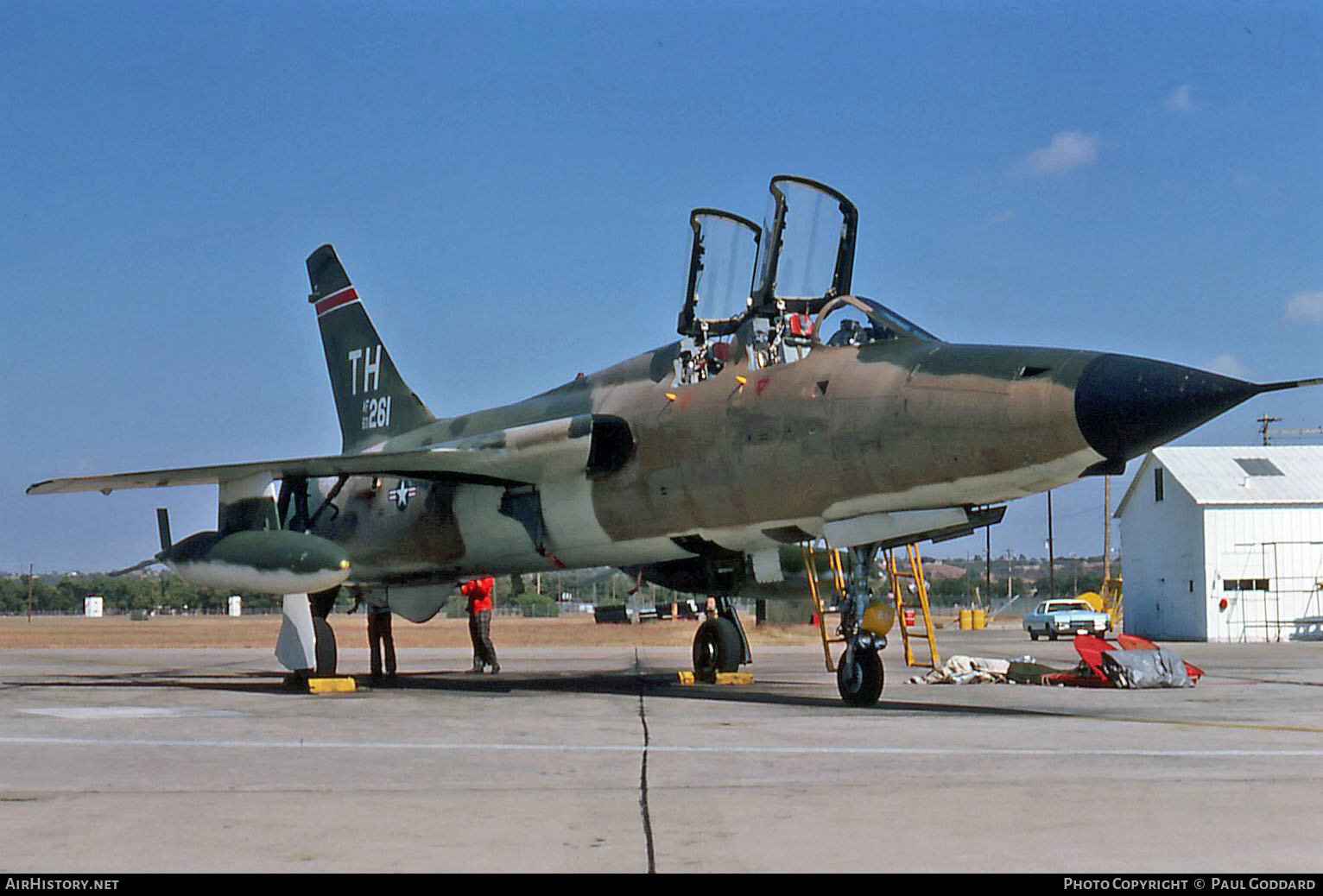 Aircraft Photo of 63-8261 / AF63-261 | Republic F-105F Thunderchief | USA - Air Force | AirHistory.net #618333