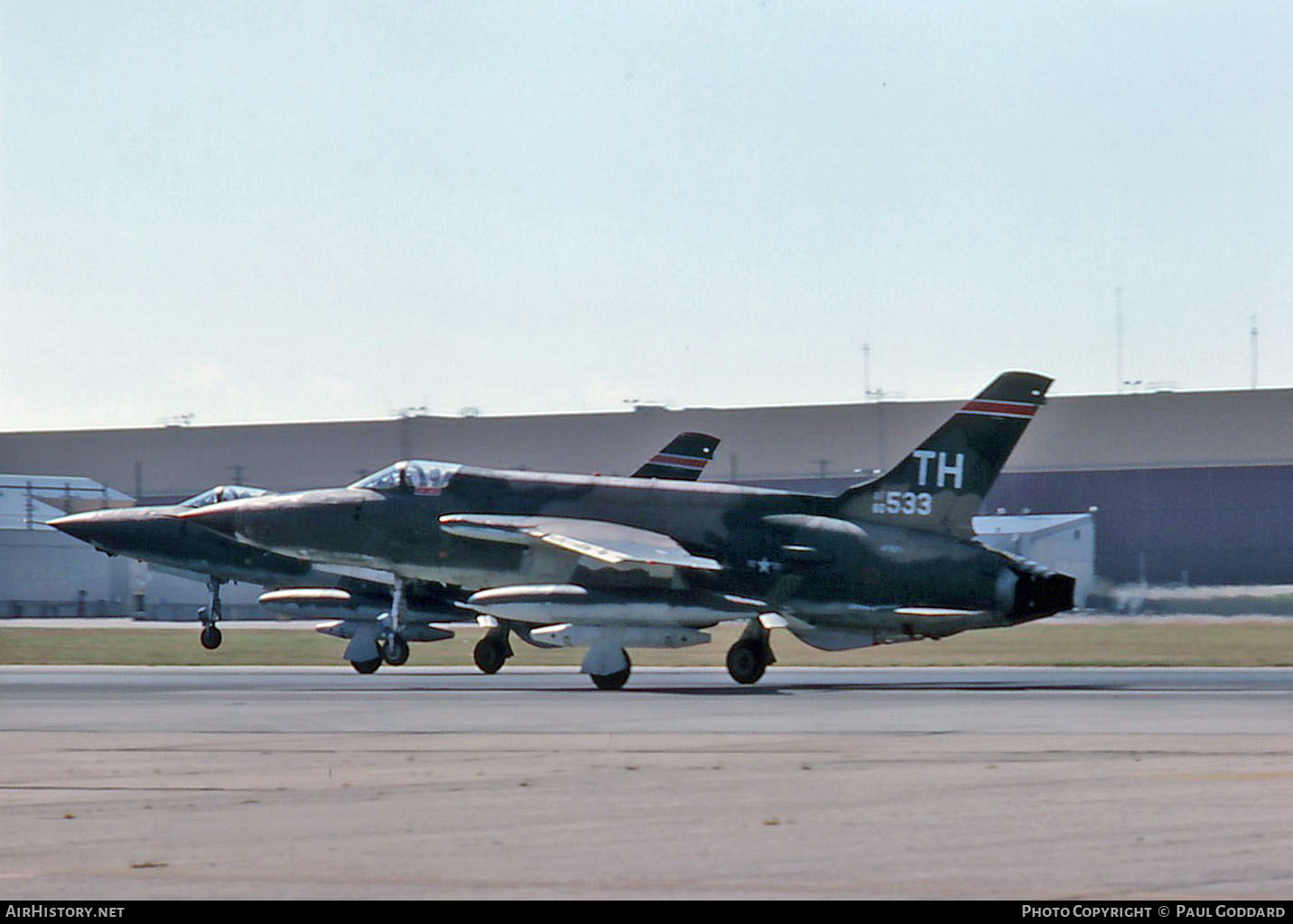 Aircraft Photo of 60-0533 / AF60-533 | Republic F-105D Thunderchief | USA - Air Force | AirHistory.net #618338