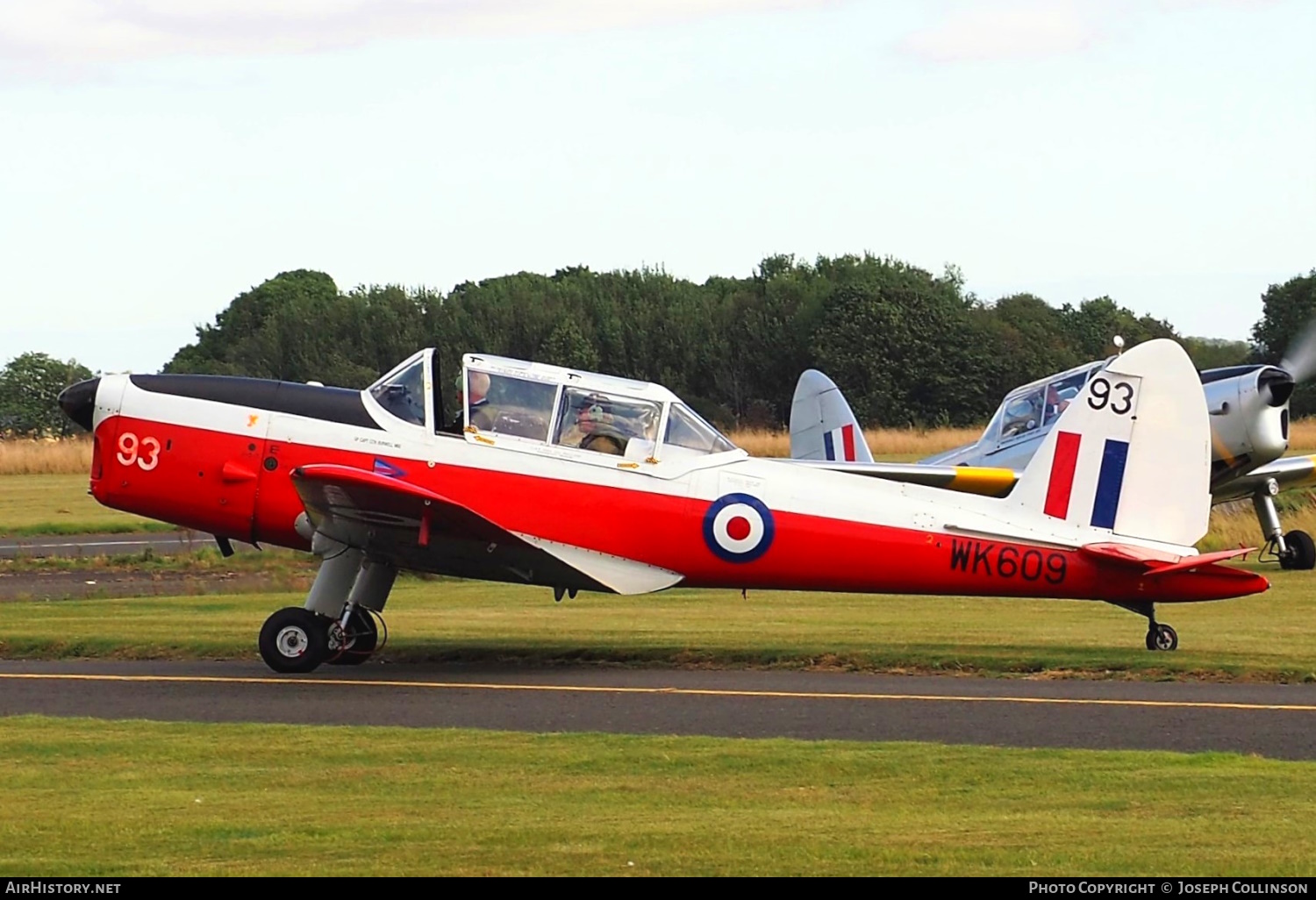 Aircraft Photo of G-BXDN / WK609 | De Havilland DHC-1 Chipmunk 22 | UK - Air Force | AirHistory.net #618355